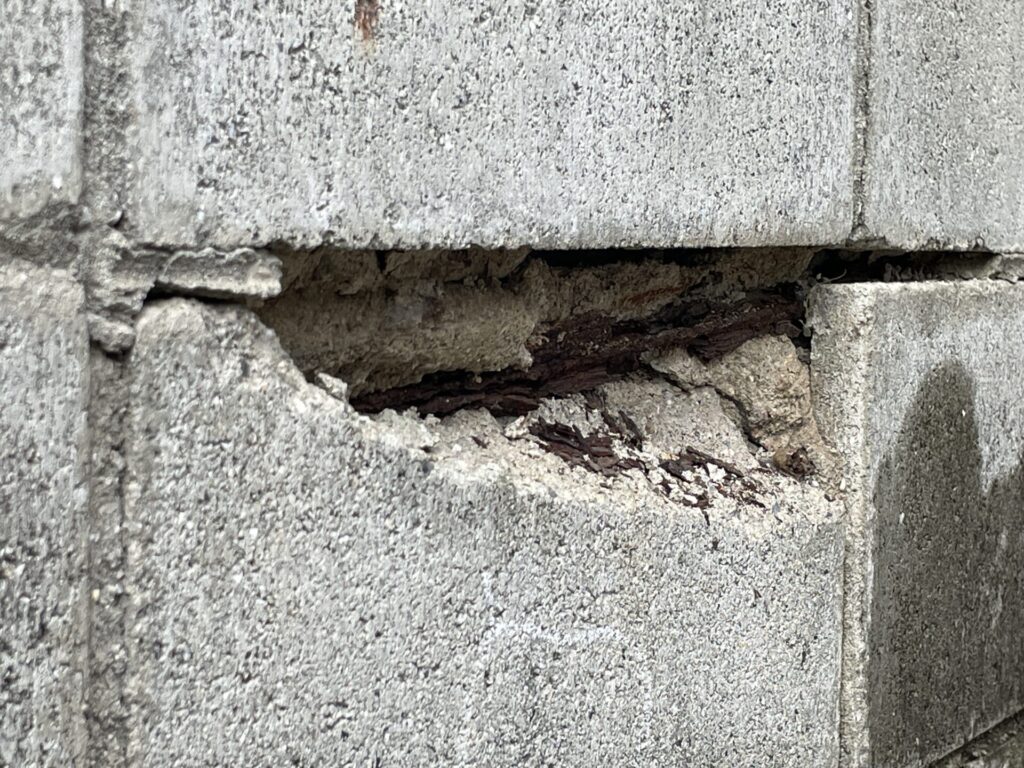 ブロック塀 改修工事